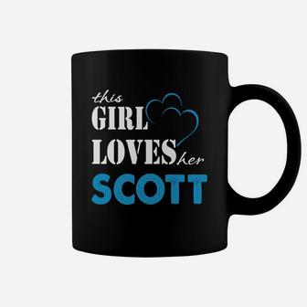 Scott This Girl Love Her Scott Teeforscott Coffee Mug - Thegiftio UK