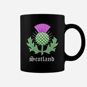 Scottish Thistle Flower Celtic Symbol Scotland Gifts Coffee Mug | Crazezy