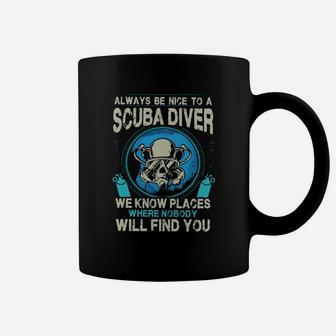 Scuba Diver T Shirt Coffee Mug - Thegiftio UK