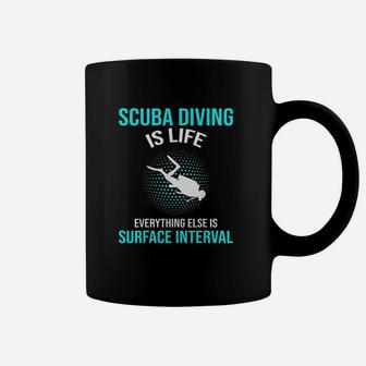 Scuba Diving Scuba Diving Is Life Coffee Mug - Thegiftio UK