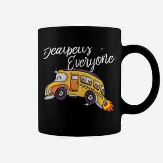 Seatbelts Everyone Magic School Funny Bus Driver Coffee Mug | Crazezy