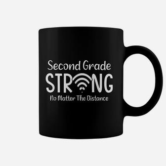 Second Grade Strong No Matter The Distance Coffee Mug | Crazezy