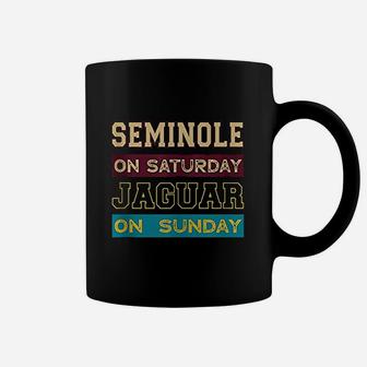 Seminole On Saturday On Sunday Jacksonville Coffee Mug | Crazezy AU
