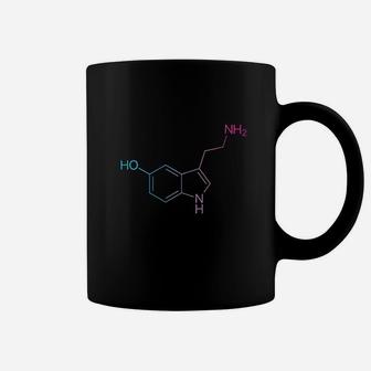 Serotonin Molecule Trippy Rave Edm Festival Happiness Coffee Mug | Crazezy