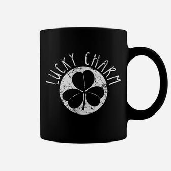 Shamrock Circle Shirt Lucky Charm Cute St Patrick Day Gift Coffee Mug | Crazezy