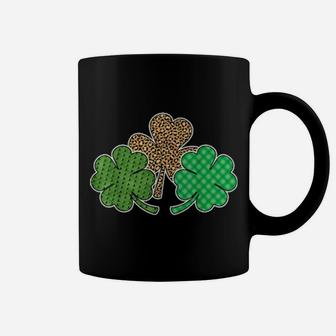 Shamrocks St Patricks Day Clover Irish Leopard Shamrock Coffee Mug - Monsterry UK