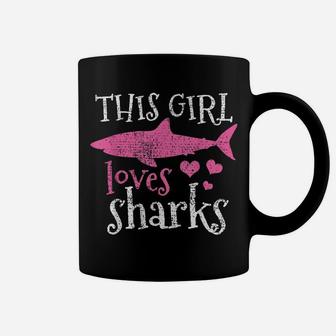 Shark Lover Marine Biologist Animal Vintage Gift Coffee Mug | Crazezy UK