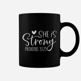 She Is Strong Coffee Mug | Crazezy AU