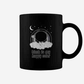 Sheep Black Is My Happy Color Coffee Mug | Crazezy CA