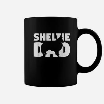 Sheltie Dog Father Coffee Mug | Crazezy CA