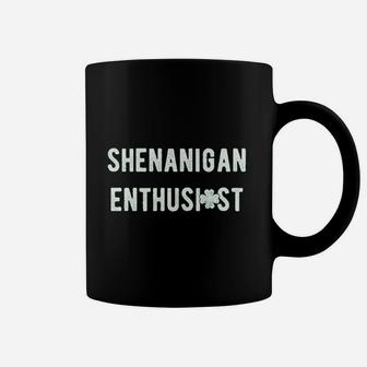 Shenanigan Enthusiast Funny St Patricks Day Coffee Mug - Thegiftio UK