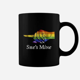 Shes My Lesbian Couple Im Hers Matching Coffee Mug | Crazezy CA