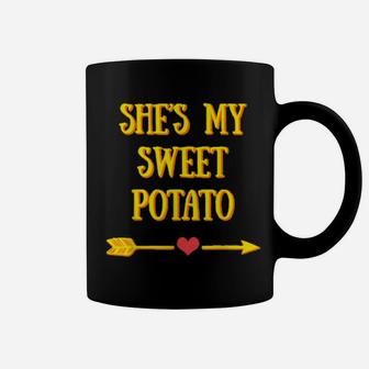 She's My Sweet Potato I Yam Couple's Matching Coffee Mug - Monsterry UK