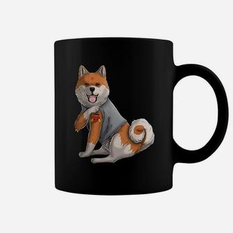 Shiba Inu I Love Mom Tattoo Dog Coffee Mug | Crazezy UK