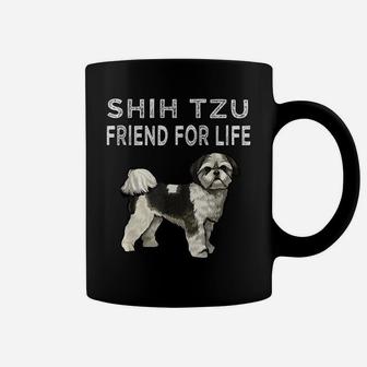 Shih Tzu Friend For Life Dog Friendship Coffee Mug | Crazezy