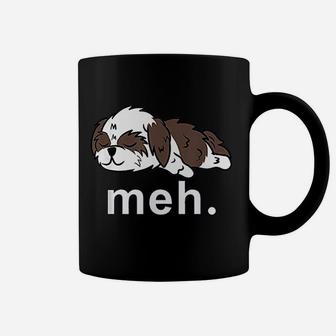 Shih Tzu Meh Funny Internet Meme Gifts Women Men Coffee Mug - Thegiftio UK