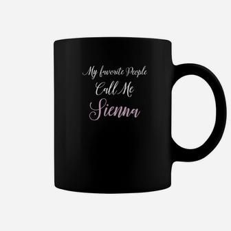 Sienna Name Personalized Girls Women Cute Pink Gift Coffee Mug - Thegiftio UK