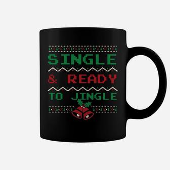 Single & Ready To Jingle - Funny Christmas Coffee Mug | Crazezy UK