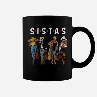 Sistas Afro Women Together Friend Coffee Mug - Thegiftio UK