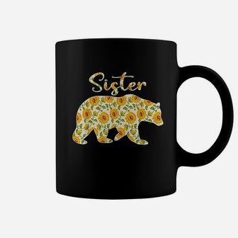 Sister Bear Sunflower Coffee Mug | Crazezy AU