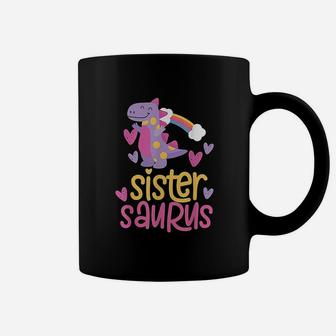 Sistersaurus Sister Saurus Dinosaur Coffee Mug | Crazezy AU