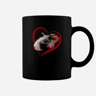 Skinny Guinea Pig Love Heart Valentine's Day Coffee Mug - Monsterry UK