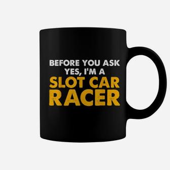 Slot Car Racing Ask Race Track Racer Coffee Mug - Monsterry UK