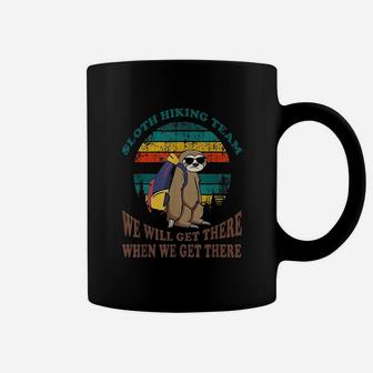 Sloth Hiking Team Coffee Mug | Crazezy CA