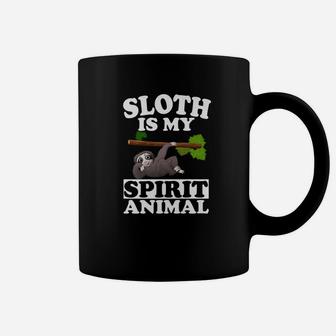 Sloth Is My Spirit Animal Funny Animal Gift Coffee Mug - Thegiftio UK