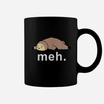 Sloth Meh Funny Internet Meme Gifts Coffee Mug - Thegiftio UK