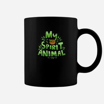 Sloth My Spirit Animal Men Women Kids Gift Coffee Mug - Thegiftio UK