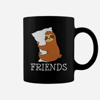Sloth Pillow Friends Lazy Cute Kawaii Anime Japanese Sweatshirt Coffee Mug | Crazezy UK