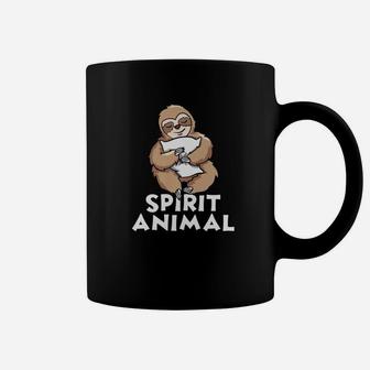 Sloth Spirit Animal Cute Sloth Lover Tee Coffee Mug - Thegiftio UK