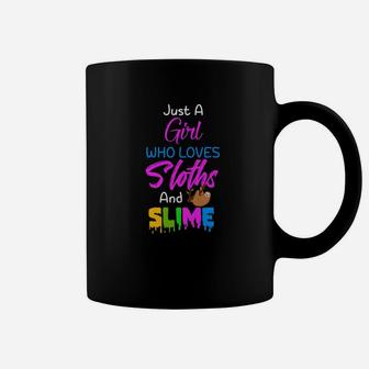 Sloths And Slime Slime Life Coffee Mug - Thegiftio UK