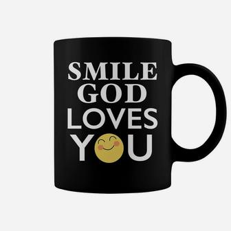 Smile God Loves You Coffee Mug | Crazezy UK