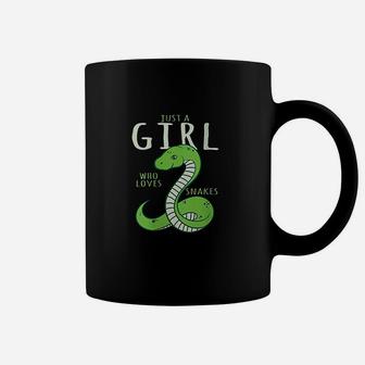 Snake Lover Just A Girl Who Loves Snakes Coffee Mug | Crazezy