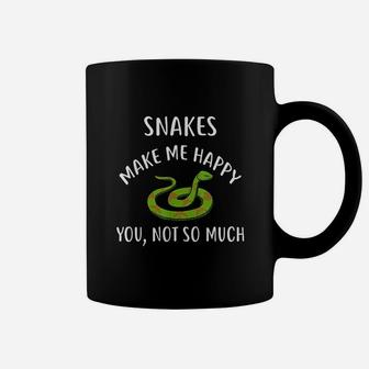 Snakes Make Me Happy You Not So Much Coffee Mug | Crazezy DE