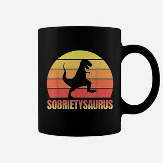 Sobriety T-rex - Anonymous Aa Sober Af Gift Coffee Mug - Thegiftio UK