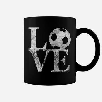 Soccer Love Football Raglan Baseball Tee Coffee Mug | Crazezy AU