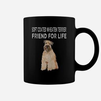 Soft Coated Wheaten Terrier Friend For Life Dog Friendship Coffee Mug | Crazezy