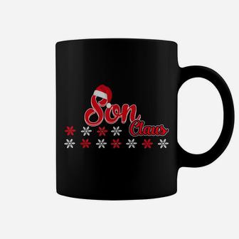 Son Claus Matching Family Christmas Pajamas Gifts Coffee Mug | Crazezy