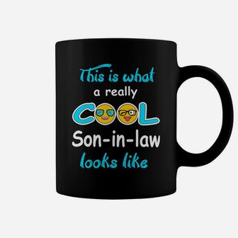 Son-In-Law Cool Funny Birthday Christmas Gift Idea Sweatshirt Coffee Mug | Crazezy DE
