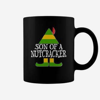 Son Of A Nutcracker Funny Elf Christmas Holiday Sweatshirt Coffee Mug | Crazezy CA