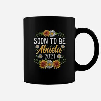 Soon To Be Abuela 2021 Sunflower Gifts Coffee Mug - Thegiftio UK