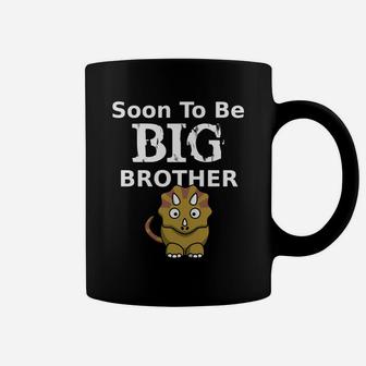 Soon To Be Big Brother Triceratop For Older Siblings Coffee Mug - Thegiftio UK