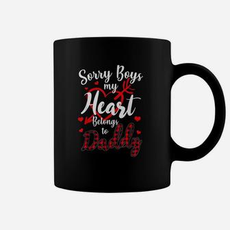 Sorry Boys My Heart Belongs To Daddy Coffee Mug | Crazezy UK