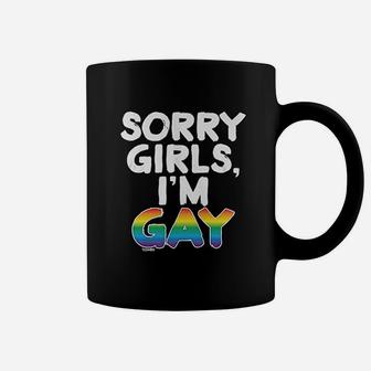 Sorry Girls I Am Gay Lgbtq Community Coffee Mug - Thegiftio UK