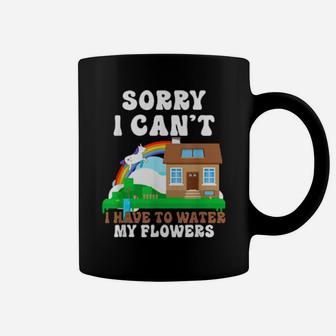 Sorry I Can'ts Artwork Coffee Mug - Monsterry