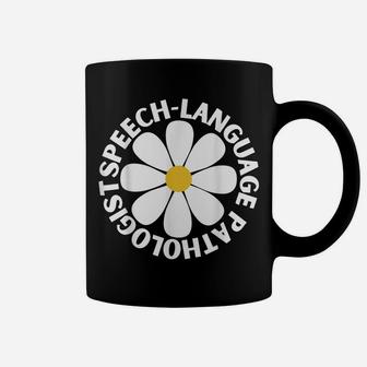 Speech Language Pathologist Speech Therapy Slp Daisy Flower Coffee Mug | Crazezy AU