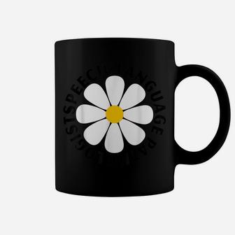 Speech Language Pathologists Daisy Flower Speech Therapy Coffee Mug | Crazezy UK